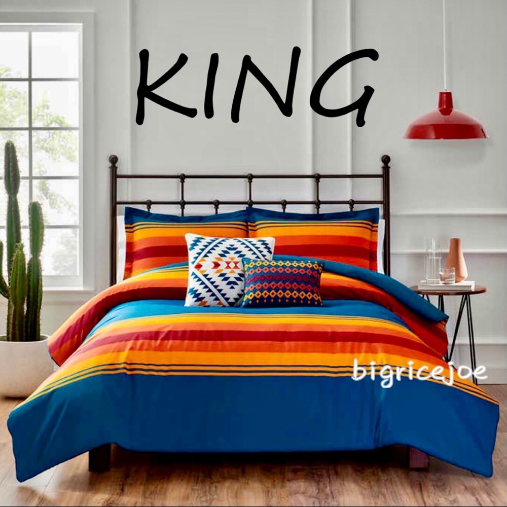 NEW Pendleton Grand Canyon KING Comforter Set 5 pc